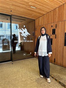 Bölümümüz Akademisyenlerinden Arş. Gör. Dr. Gülşah Öz Erasmus+ Kapsamında Finlandiya'da Eğitim Alma Hareketliliğine Katıldı